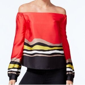 RACHEL off shoulder top